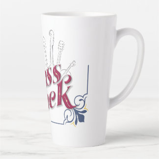 Tasse à latte isolée Grass Attack