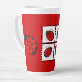 Tasse à latte Lady Bug (Angle gauche)