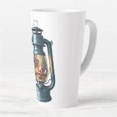 Tasse à latte - Lanterne de Noël (Angle droit)