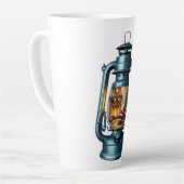 Tasse à latte - Lanterne de Noël (Angle gauche)
