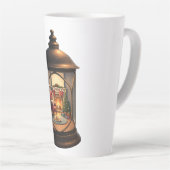Tasse à latte - Lanterne de Noël (Angle droit)