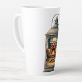 Tasse à latte - Lanterne de Noël (Angle gauche)