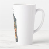 Tasse à latte - Lanterne de Noël (Droite)