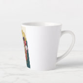 Tasse à Latte Léopard Éclectique avec Perles, Maxi (Droite)