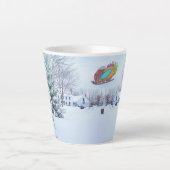 Tasse à Latte Noël (Devant)