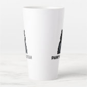 Tasse à latte PAWSSASSIN – Énergie de chat de rue (Devant)