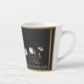 Tasse à latte petite cachée dans le noir (Droite)