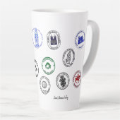 Tasse à Latte Saint James Way (Angle droit)