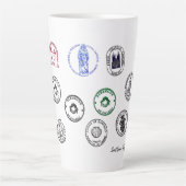 Tasse à Latte Saint James Way (Devant)