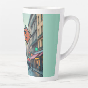 Tasse à Latte (Signe de Paix)
