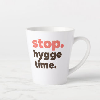 Tasse à Latte - Stop. Moment Hygge.