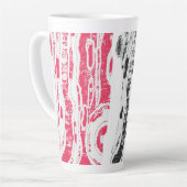 Tasse à Latte – Terre Abstraite (Angle gauche)