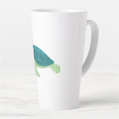 Tasse à latte tortue (Angle droit)