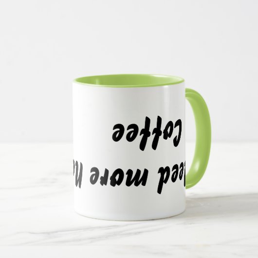 Tasse à l'envers (Devant droit)