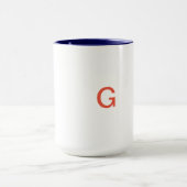 Tasse à lettre G monogramme (Centre)