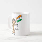 Tasse à l'Indienne (Devant gauche)