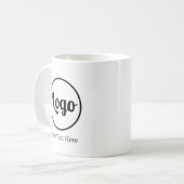 Tasse à logo personnalisé (Devant gauche)