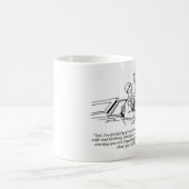 Tasse à main gauche bavarde (Centre)