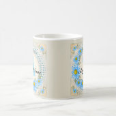 Tasse à monogramme Blue Daisy (Centre)