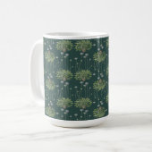 Tasse à motif botanique (Devant gauche)