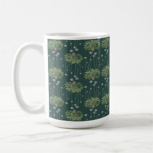 Tasse à motif botanique