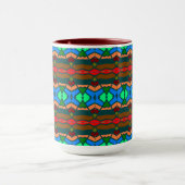Tasse à motif coloré (Centre)