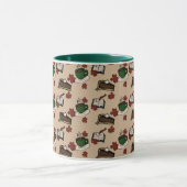 Tasse à motif de café (Centre)