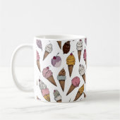 Tasse à motif de cône de glace sucré (Gauche)