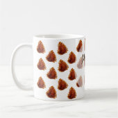 Tasse à motif de cônes de pin (Gauche)