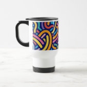 Tasse à motif de couleur joyeuse (Gauche)