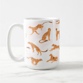 Tasse à motif de guépard (Gauche)
