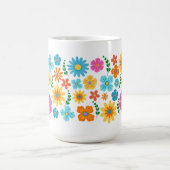 Tasse à motif floral (Centre)