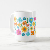Tasse à motif floral (Devant gauche)