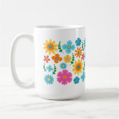 Tasse à motif floral (Gauche)
