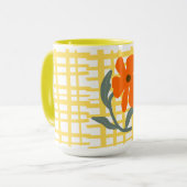 Tasse à motif floral (Devant gauche)