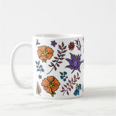 Tasse à motif floral (Gauche)