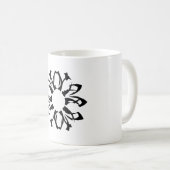 Tasse à motif floral à un élément (Devant droit)