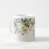 Tasse à motif floral dense rustique | Maison de ca (Devant gauche)