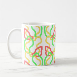 Tasse à motif funky