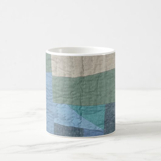 Tasse à motif moderne de courtepointe patchwork (Centre)
