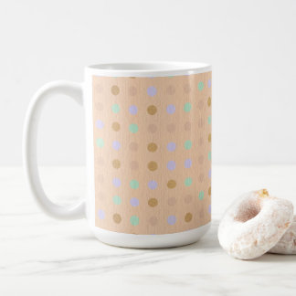 Tasse à motif pois, 15oz