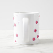 Tasse à motif rose rose (Dos)