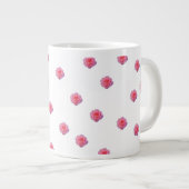 Tasse à motif rose rose (Devant droit)