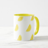 Tasse à motif tranche de citron (Devant droit)