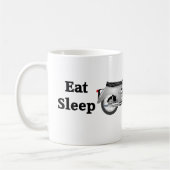 Tasse à moto Triumph T100A classique (Gauche)