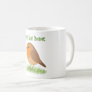 Tasse à mug du petit mais courageux oiseau – Joli