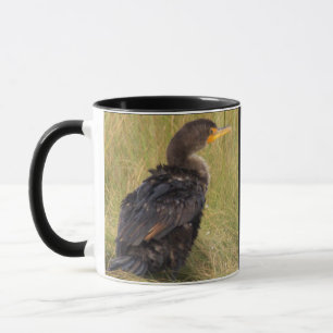 Tasse à oiseaux Cormoran à double crête