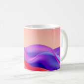 Tasse à Ondes de Gradient Énergétiques - Tasse Abs (Devant droit)