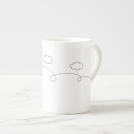 Tasse à papier (Devant droit)