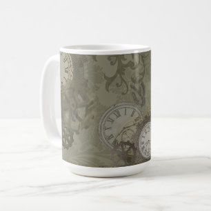 Tasse à papier vert olive vapeur